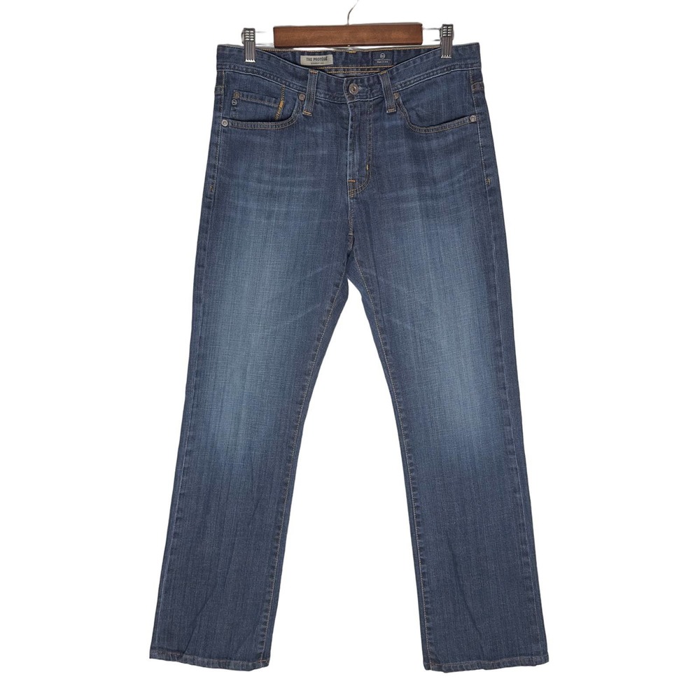 Adriano Goldschmied | Men | The Protege Dark Wash Straight Leg Jeans | 31x32